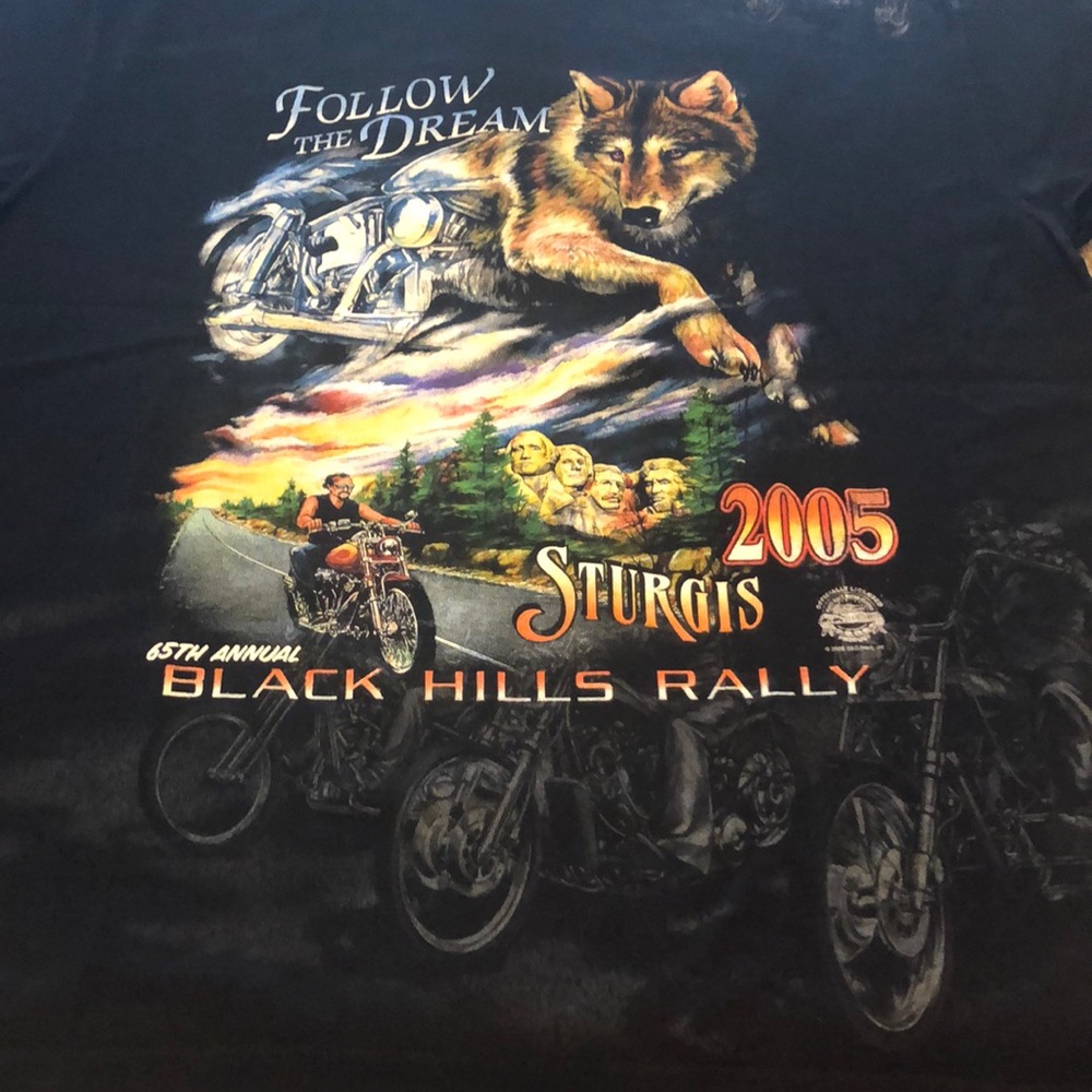 American Biker RARE FIND 65th Annual T-shirt